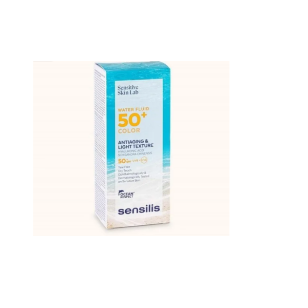 SENSILIS SENSITIVE SKIN WATER FLUID TEINTE SPF50+ 40ML