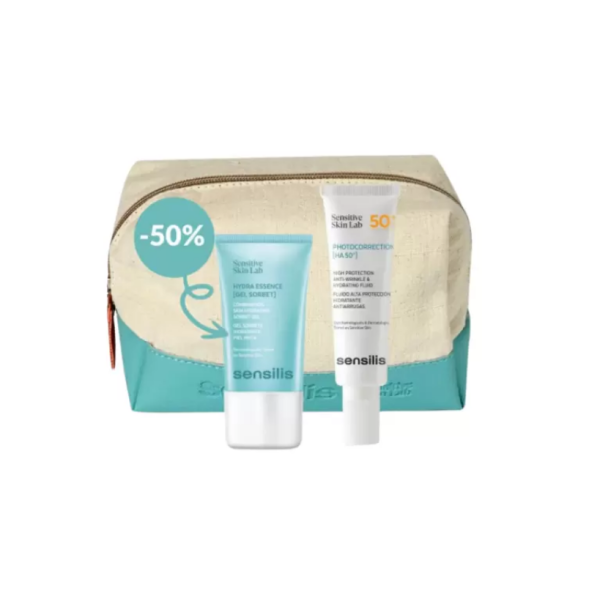 SENSILIS TROUSSE(ECRAN PHOTOC FLUID INV SPF50+ 50ML+SENSILIS HYDRA ESSENCE GEL40ML)