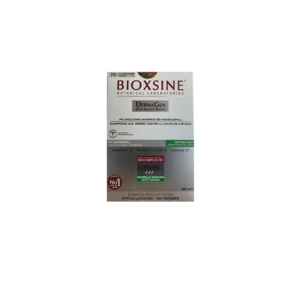 BIOXSINE SHAMP A-CHUTE CHVX GRAS FL 300ML