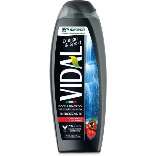 VIDAL SHAMP DOUCHE 250ML ENERGY ET SPORT
