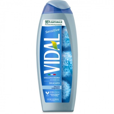 VIDAL SHAMP DOUCHE 250ML TALCO