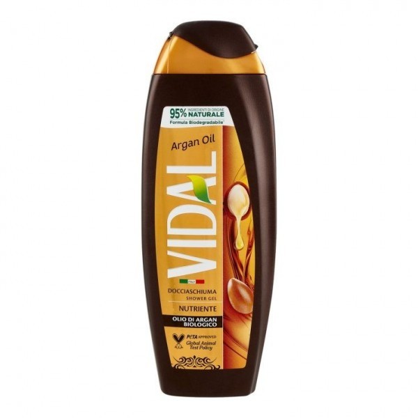 VIDAL SHAMP DOUCHE 250ML ARGAN OIL
