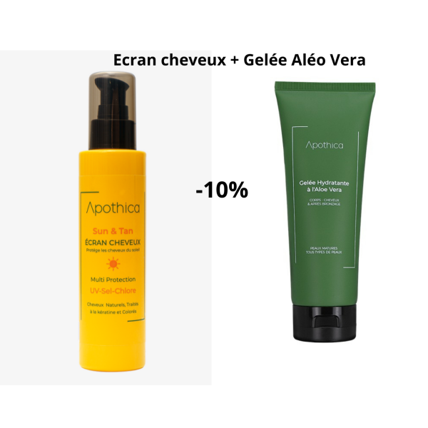 Pack Apothica: Protecteur cheveux + Gelée Aleo Vera