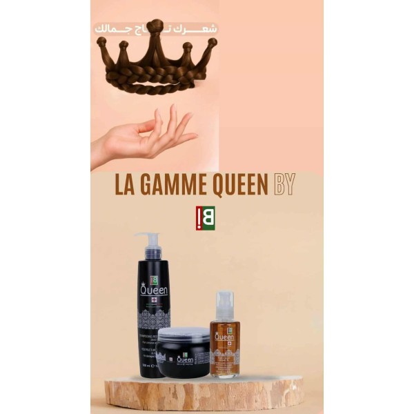 PACK QUEEN : SHAMPOING+MASQUE+SERUM