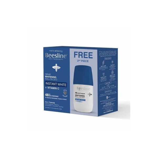 Beesline Coffret Deo Instant white vitamine c 1+1 Offert