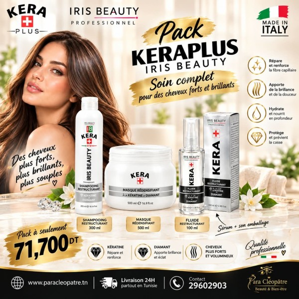 Pack iris beauty keraplus