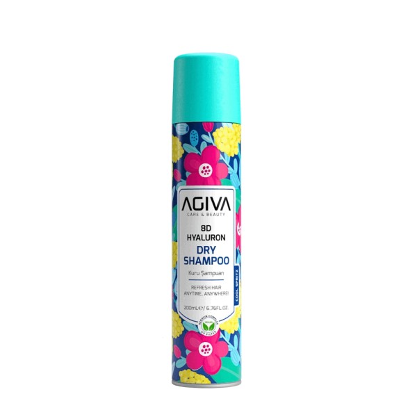 Shampoing sec à l’acide Hyaluronique 8D Agiva