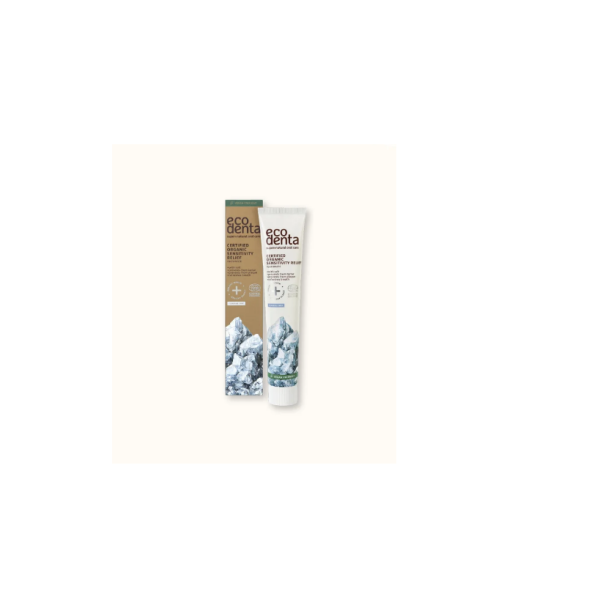 Dentifrice ECODENTA Sensitive relief dents et gencives sensibles 75ml