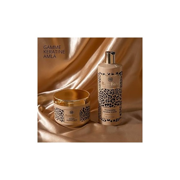 Gamme édition limitée AMLA X Kératine Rosebaie