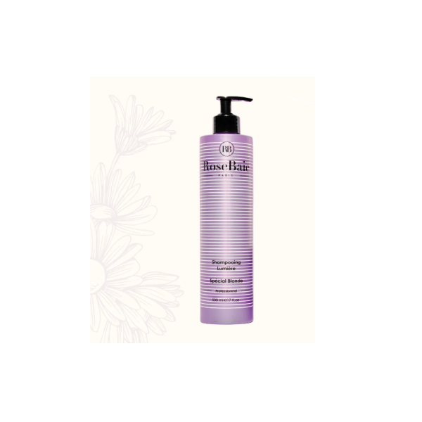 Shampooing CAMOMILLE X KÉRATINE Spécial Blonde ROSEBAIE 500ML