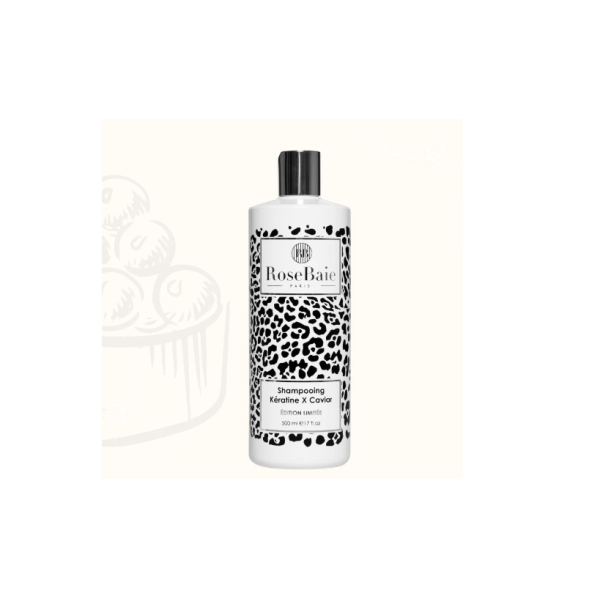 Shampooing Caviar X Kératine Rosebaie 500ml