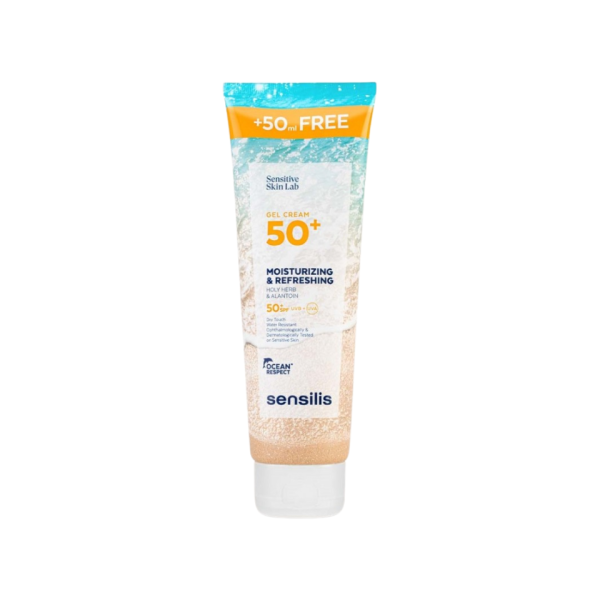SENSILIS GEL CREME HYDRATANT RAFRAICHISSANT SPF50+ 250ML